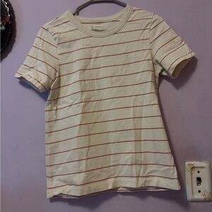 Striped white and red T-Shirt cotton casual For Days brand
